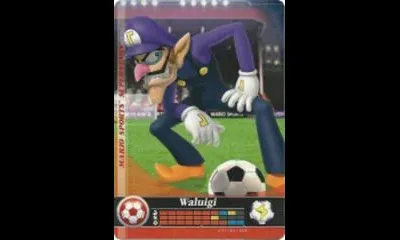 Waluigi Soccer [Mario Sports Superstars]