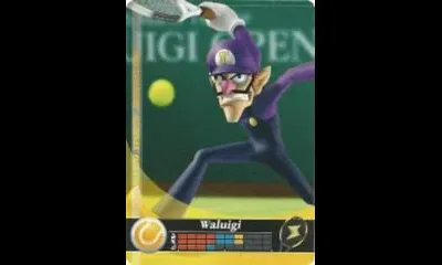 Waluigi Tennis [Mario Sports Superstars]
