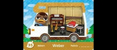 Weber #35 [Animal Crossing Welcome Amiibo]