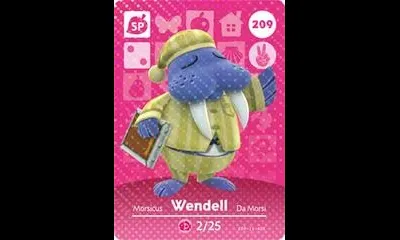 Wendell #209 [Animal Crossing Series 3]