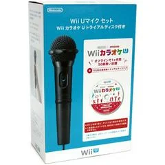 Wii U Microphone Set with Wii Karaoke U Trial Disc - Wii U - Retrocharting
