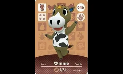 Winnie #046 [Animal Crossing Series 1]