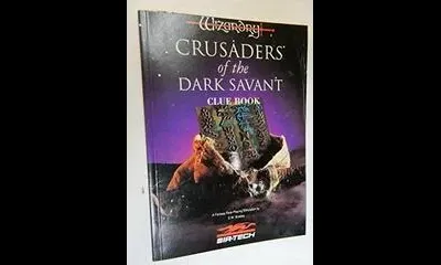 Wizardry Crusaders Of The Dark Savant Clue Book