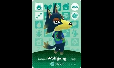 Wolfgang #255 [Animal Crossing Series 3]