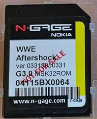 WWE Aftershock [Not for Resale] - N-Gage - Retrocharting