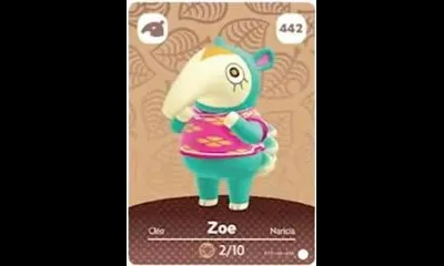 Zoe #442 [Animal Crossing Series 5]