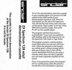 Background - ZX Spectrum 128 Retail Demonstration Cassette - ZX Spectrum - Retrocharting